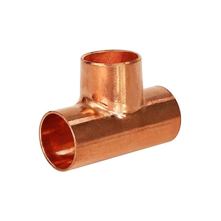 1/2 Copper Pipe Tee Fitting, 50PK